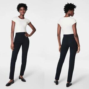 Spanx SPANXsmooth PerfectFit Ponte Slim Straight Pant Black